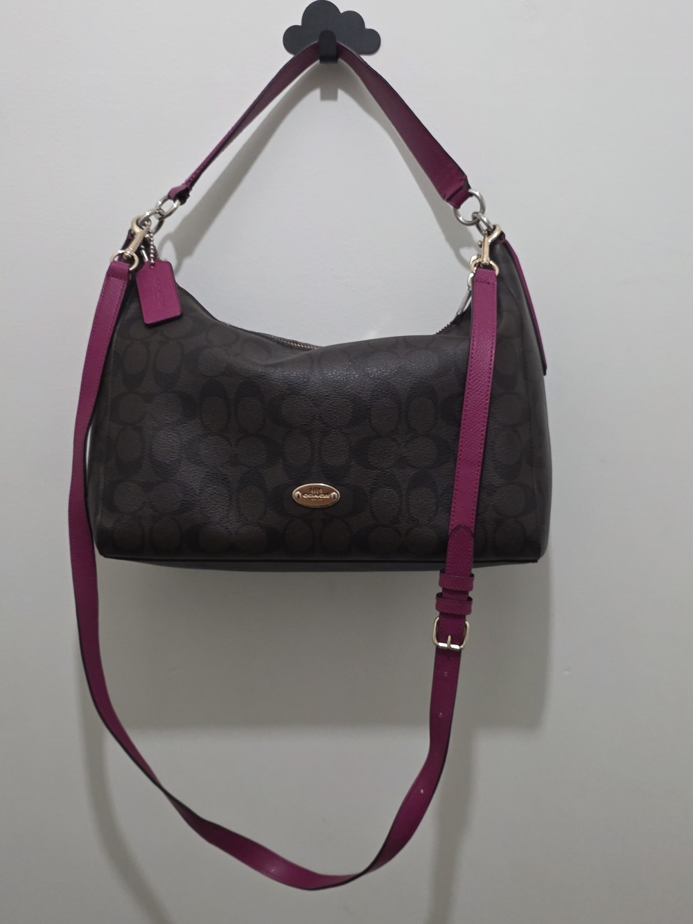 Coach East /West Cesleste Hobo Bag Medium